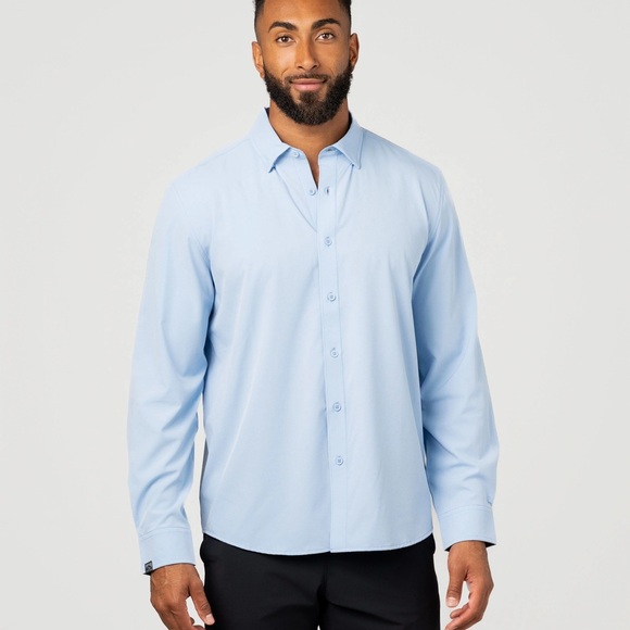 Perry Ellis Other - Perry Ellis Sky Blue Casual Button Down Shirt